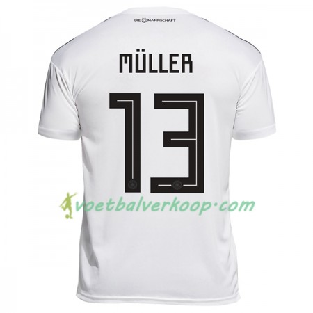 Duitsland Muller 13 Thuisshirt WK voetbal 2018